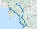 Ljubljana - Zadar -Triest